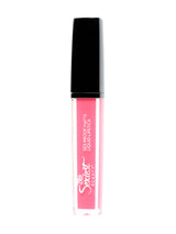 A soft, baby pink liquid lipstick.