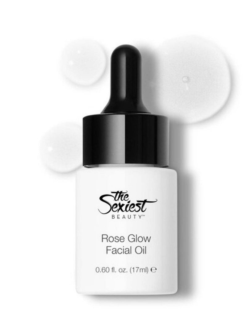 rose glow facial oil