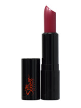 A bright berry plum shade lipstick.