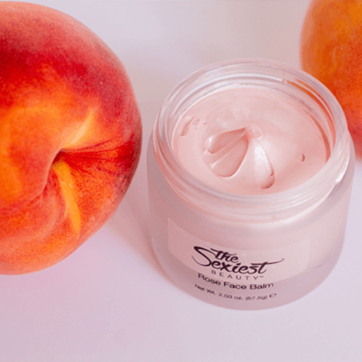 face balm texture in a 2.03 oz small container with 2 apples
